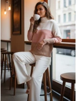 Dámský svetr růžový Dstreet model 21982768 - FashionStreet