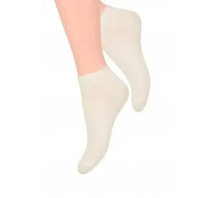 Hladké dámské ponožky Steven art.052