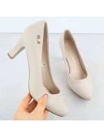 Dámské lodičky na podpatku s pásky Sergio Leone 1459