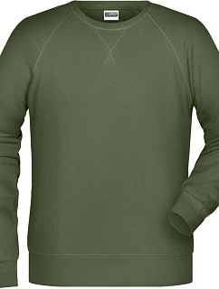 Daiber 8022 Pánská raglánová mikina 02.8022 olive