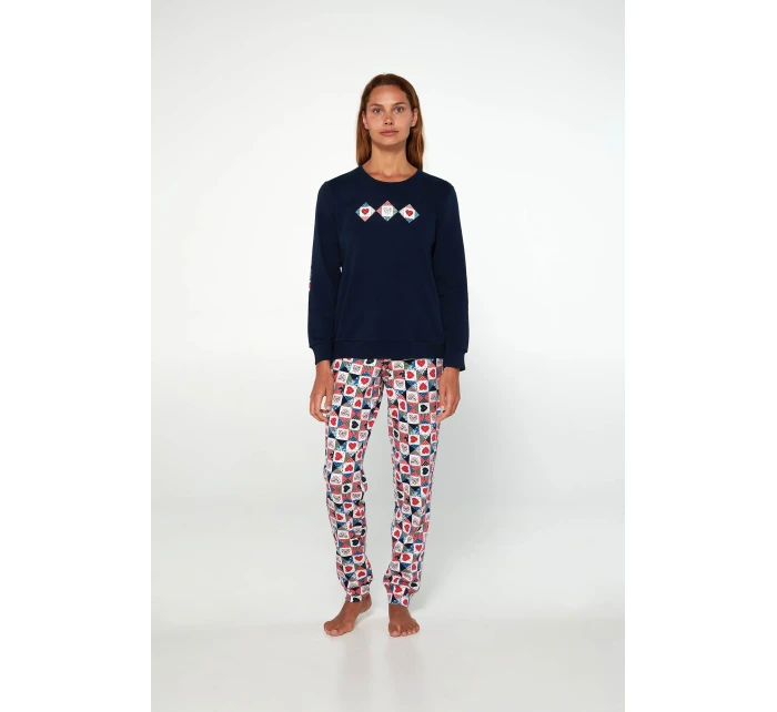 Pyžamo s dlouhými rukávy model 18938448 - Vamp