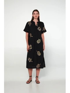 šaty s krátkými rukávy model 19697469 - Vamp