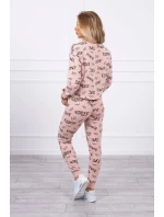 Statement set tmavě pudrově růžový Statement set tmavě pudrově růžový