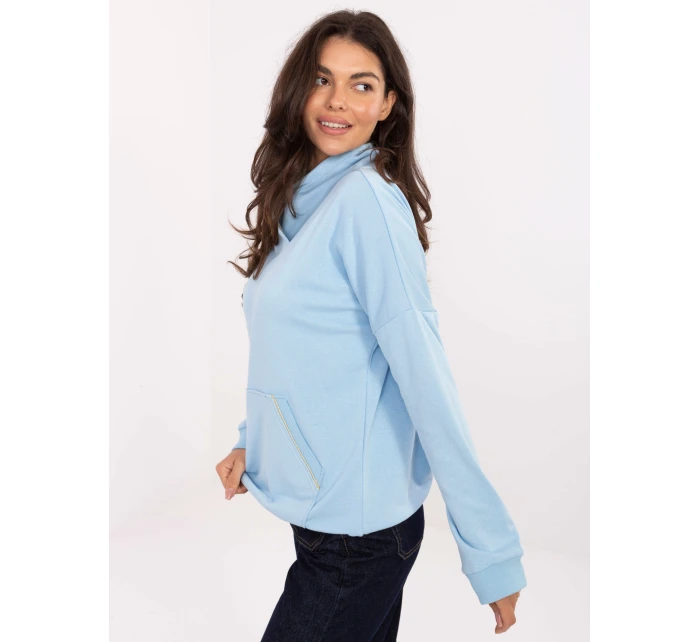 Bluza RV BL model 21334712 jasny niebieski - FPrice Bluza RV BL model 21334712 jasny niebieski - FPrice