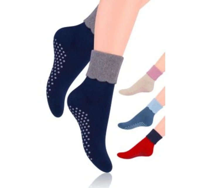 Dámské ponožky s protiskluzovou úpravou ABS 126 - Steven