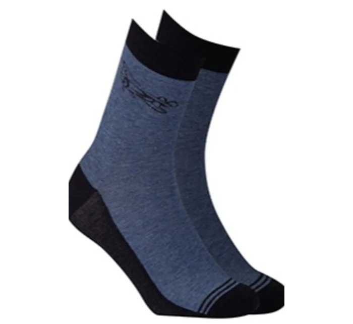 CHLAPECKÉ VZOROVANÉ PONOŽKY 1115 LET model 21153340 - Gatta