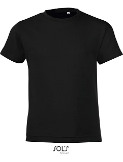 SOL'S Regent Fit Kids Dětské tričko 25.1183 black