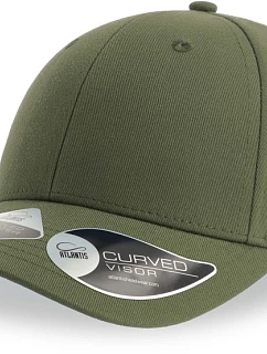Atlantis Headwear Joshua 6 panelová baseballová kšiltovka 33.0109 olive