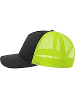 Atlantis Headwear Rapper Cotton-S 5 panelová Trucker kšiltovka 33.0260 black/yellow fluo Atlantis Headwear Rapper Cotton-S 5 panelová Trucker kšiltovka 33.0260 black/yellow fluo