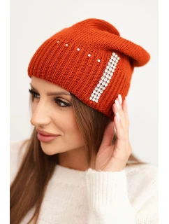 Dámská zimní čepice vlněná s model 21750386 - K-Fashion