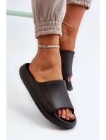 Lehké Dámské Žabky Big Star NN274A042 Černé Lehké Dámské Žabky Big Star NN274A042 Černé