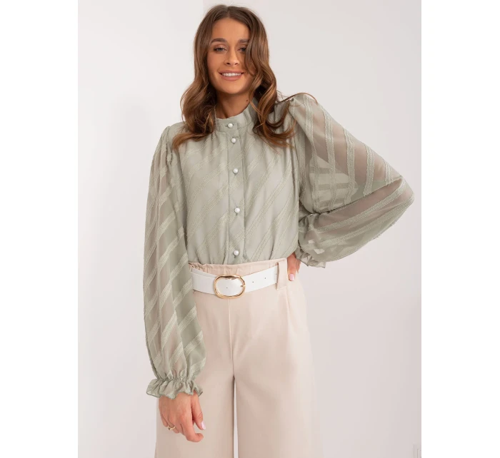 Košile LK KS 509588.98 pistácií