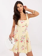 Šaty MI SK A3074.96 světle žluté