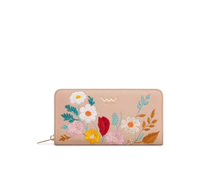 Dámská peněženka Vuch Nightie Nicci Flowers Beige Dámská peněženka Vuch Nightie Nicci Flowers Beige
