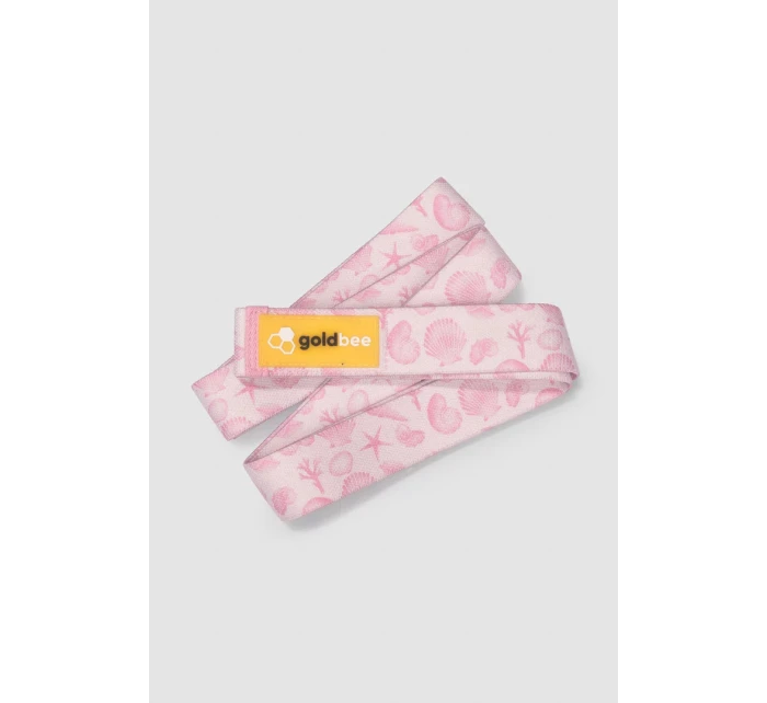 Textilní odporová guma dlouhá na cvičení- Rose Sea  - GoldBee