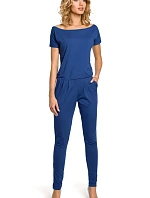 Dámský overal M065 Modrá jeans - MOE
