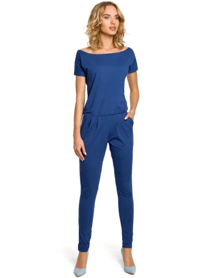 Dámský overal M065 Modrá jeans - MOE Dámský overal M065 Modrá jeans - MOE