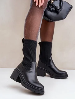 Boty na podpatku  model 204702 Step in style