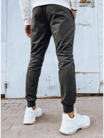 Pánské tmavě šedé tepláky FashionStreet UX4279