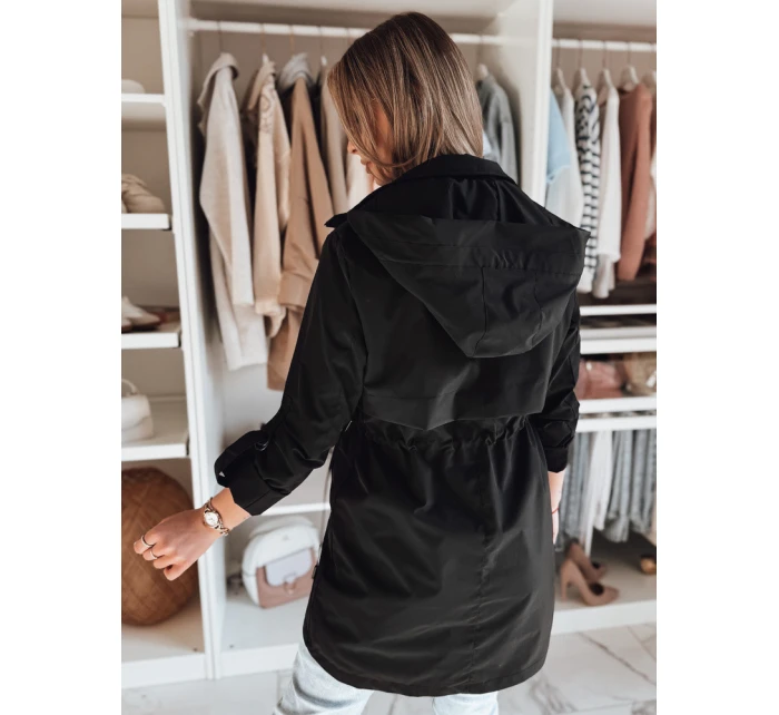 Dámská přechodná bunda parka STYLINA černá FashionStreet TY4788