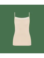 Feel of Modal Spaghetti Top - YELLOW - TRIUMPH YELLOW - TRIUMPH