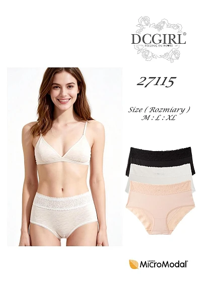 Kalhotky DC Girl 27115 A2, balení, velikost M–XL