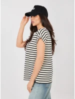 Tričko D12127M02858A světle béžové