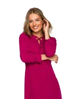 Dámské šaty S325 Švestková - Stylove Dámské šaty S325 Švestková - Stylove