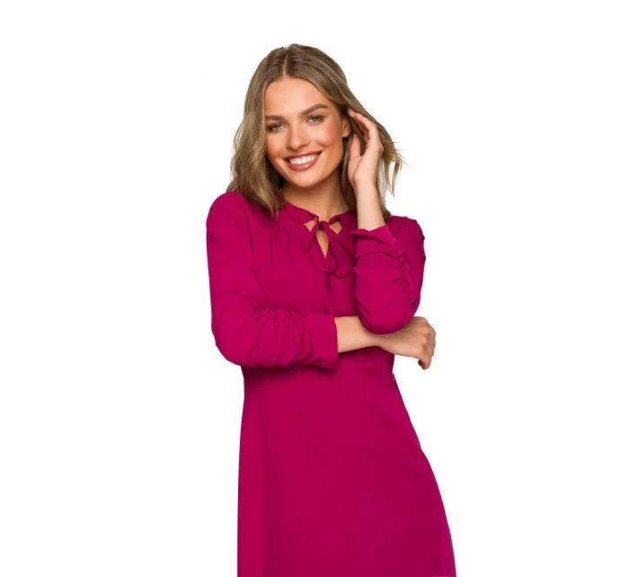 Dámské šaty S325 Švestková - Stylove Dámské šaty S325 Švestková - Stylove