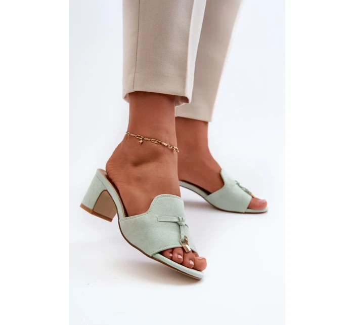 Pantofle model 198675 Step in style Pantofle model 198675 Step in style