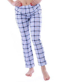 Dámské pyžamové kalhoty Magda světle modré
