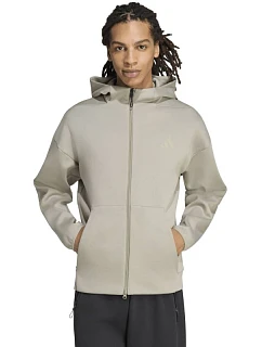 Pánská mikina adidas Z.N.E. Full Zip, zelená, KF3834