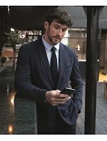 NEOBLU Marius Men (46-64) Pánské sako 24.3164 anthracite melange