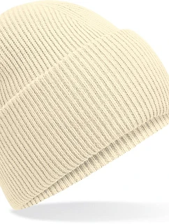 Beechfield B 385R Pletená čepice s manžetou "Recycled" 53.385R vanilla
