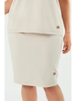 Italian Fashion Stella midi barva: béžová Italian Fashion Stella midi barva: béžová