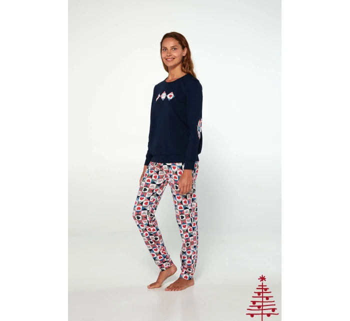 Pyžamo s dlouhými rukávy model 18938448 - Vamp