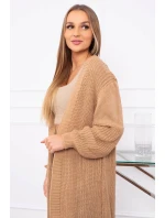 Dlouhý svetr s velbloudím vzorem Dlouhý svetr s velbloudím vzorem