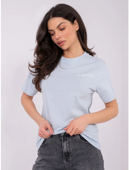 T shirt model 21821338 jasny niebieski - FPrice
