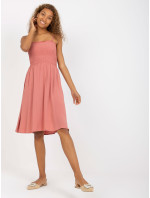 Šaty model 17523869 tmavě růžové - FPrice