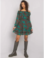 Šaty DHJ SK 15015.56P hnědá