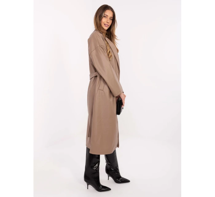 Płaszcz IT PL model 21334830 ciemny bezowy - FPrice