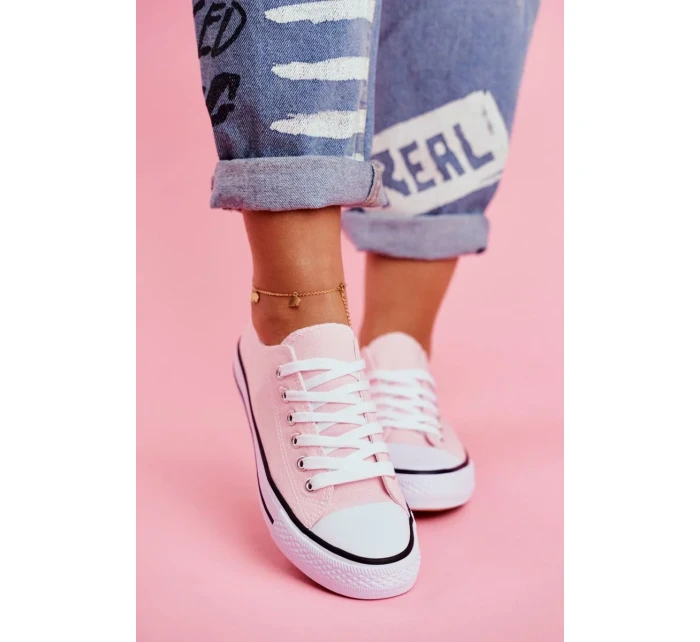 Dámské Klasické Tenisky Růžové Omerta Dámské Klasické Tenisky Růžové Omerta