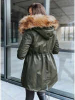 Dámská zimní bunda parka GARNET zelená FashionStreet TY3945