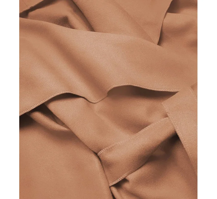 Minimalistický dámský velbloudí kabát (747ART)