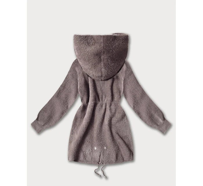 Vlněná bunda typu alpaka v barvě model 21486709 - MHM