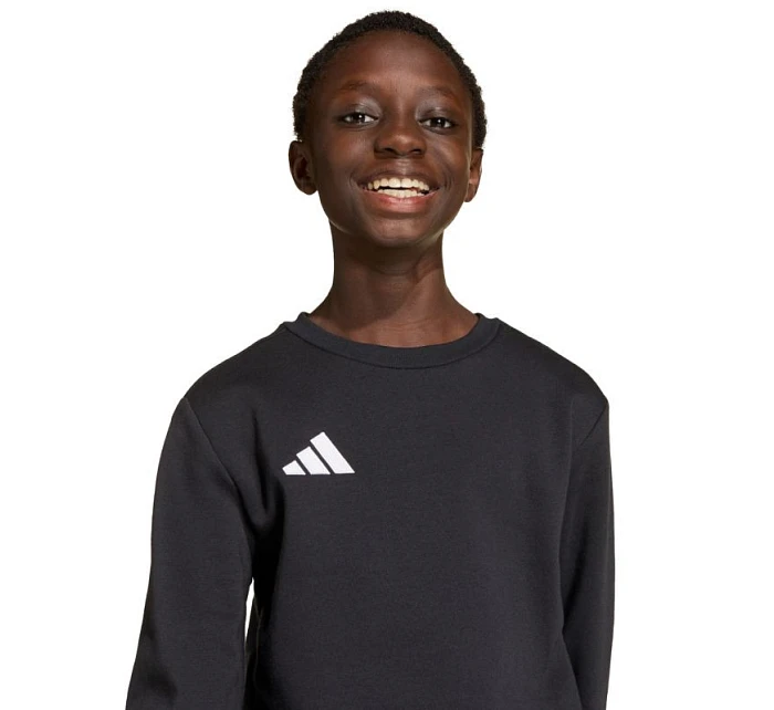 Dětská mikina adidas Entrada 26 Sweat Top černá JZ6554