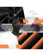 Qunature lyžařská kukla 13230023010 bike motorbike kukla velikost M - černá