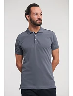 Russell Athletic 566M Pánské elastické piqué polo 10.566M classic red