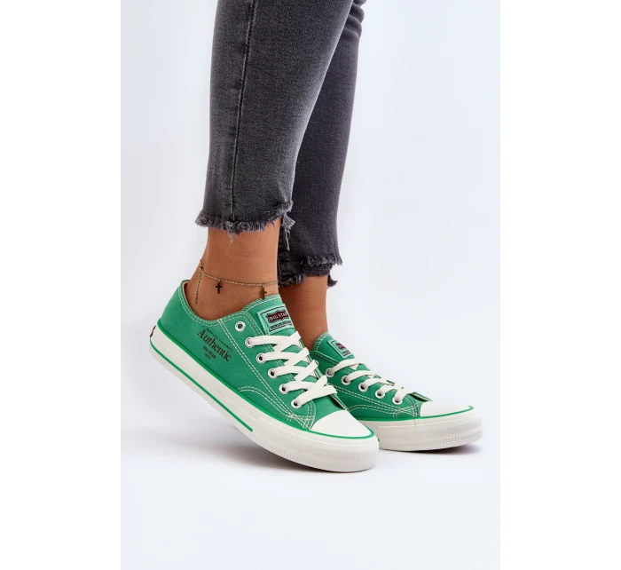 Dámské tenisky Big Star model 21649577 Zelené - Big Star Shoes Dámské tenisky Big Star model 21649577 Zelené - Big Star Shoes