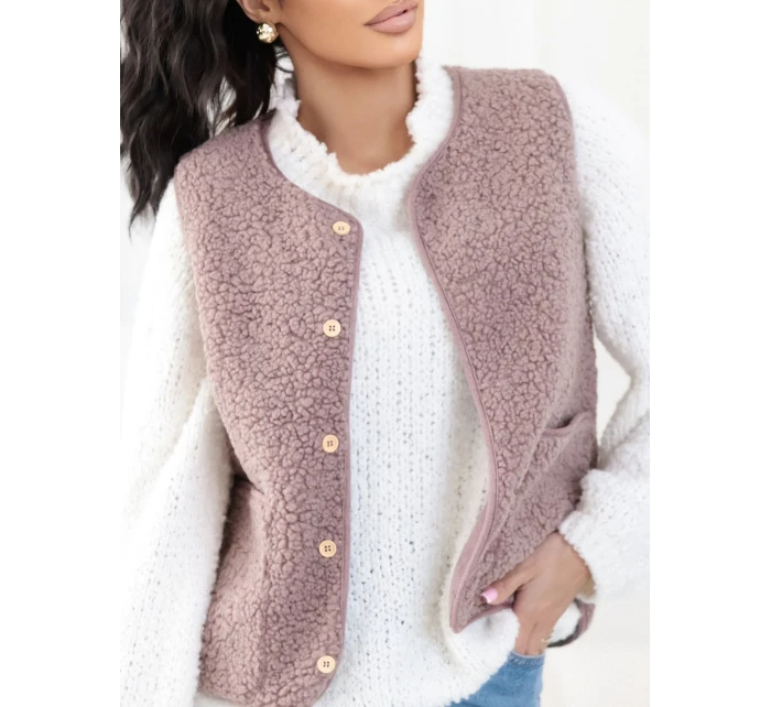 Kamizelka CS KZ 1404.99P ciemny bezowy Kamizelka CS KZ 1404.99P ciemny bezowy